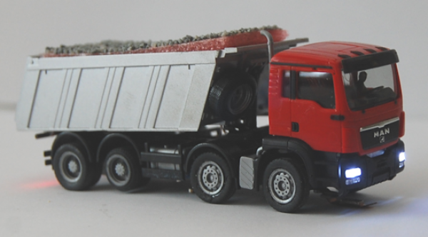 LKW Kieszug mit Doppellenkachse
