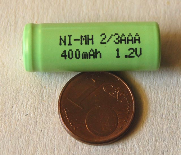 NiMH Akku 400 mAh